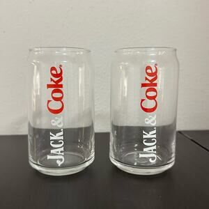 Jack & Coke Glass Barware Set